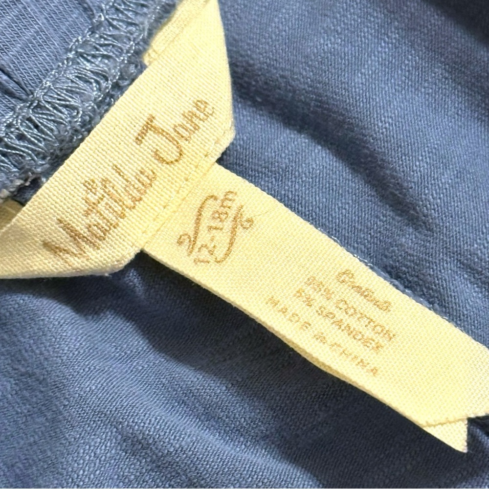 Matilda Jane Blue Ruffle Hem Pants 12-18 Months Baby Girl Boho Boutique - Picture 4 of 4